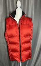 Victorinox Swiss Army Women’s Red Goose Down Sleeveless Puffer Jacket Size M