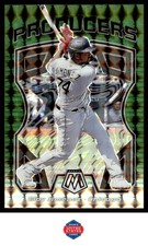 2021 Panini Mosaic #P12 Eloy Jimenez Producers Green