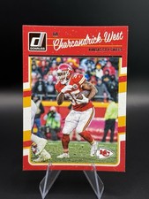 Charcandrick West 2016 Panini Donruss #145 Kansas City Chiefs Trading Card NFL