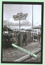 Found 4X6 PHOTO Vintage 1942 Hollywood Canteen Shell Gas Station Pep Boys Sign