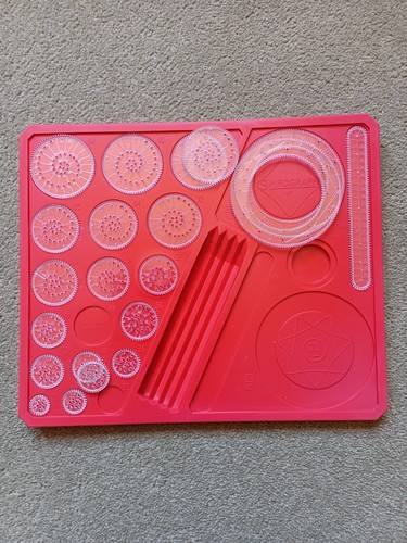 Vintage 70er Jahre Spirograph ohne Karton