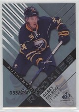 2016 SP Game Used Authentic Rookies Rainbow Player Age 33/224 Casey Nelson 7l6