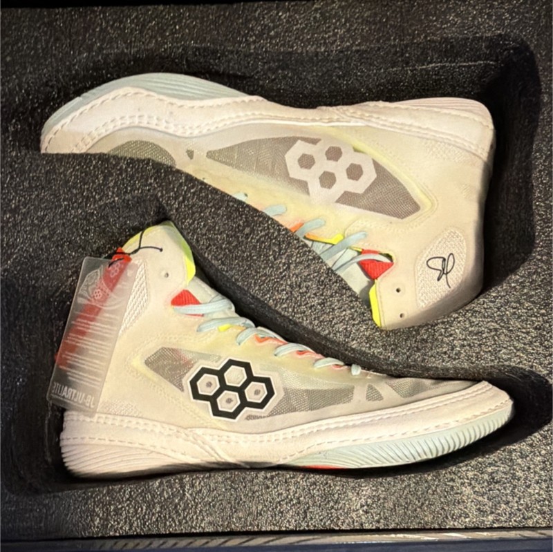 RUDIS JB ULTRALITE Wrestling Shoes White Men's 10 Women's 11.5