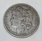 1880 O  Morgan Dollar 90% Silver US Coin Extremely Fine Condition