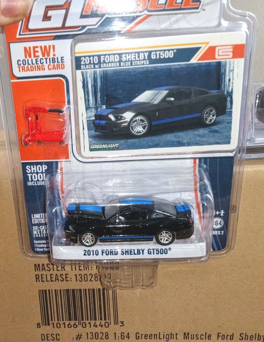 Greenlight 1/18 2010 Ford Shelby GT500 Grabber Blue マスタング