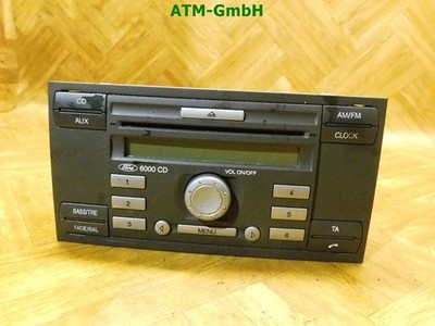 Autoradio 6000 CD Player KFZ Radio MIT CODE Ford Fiesta 5 V 6S6118C815AJ