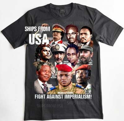 Africa Unite Ibrahim Traore T SHIRT, SELASSIE, SANKARA, MANDELA, BIKO, LUMUMBA,