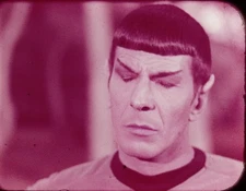 Star Trek TOS 35mm Film Clip Shore Leave SPOCK Leonard Nimoy 1.15.192