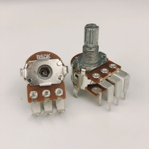 1PC 6-Pin B10K 20K B50K 2.0 Channel Speaker Volume Control Potentiometer Switch - Picture 3 of 4
