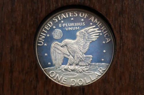 1972-S Eisenhower Proof Dollar • Original "Brown Box" U.S. Mint Packaging | 103 - Bild 6 von 10