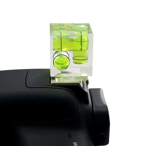 Three Axis Hot Shoe Spirit Bubble Level For Camera Canon/ Nikon/ Sony/ Olympus - Picture 7 of 12