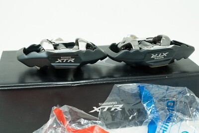 NOS SHIMANO XTR PD-M985 FLAT SPD PEDALS VINTAGE BICYCLE OLD