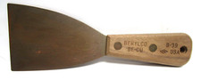 BERYLCO B39 3" X 4-1/2" NON-SPARKING STIFF PUTTY KNIFE/SCRAPER