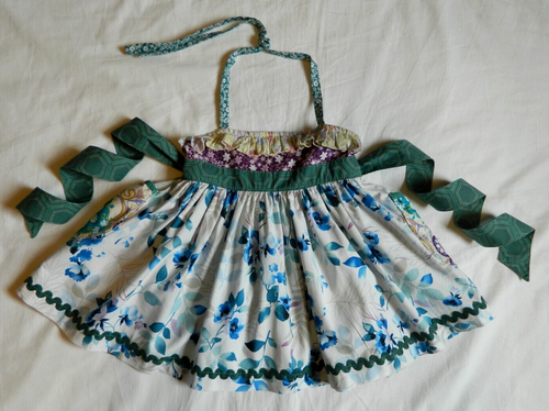 Matilda Jane Platinum Ellie Top size 6 Blue Floral