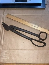 Antique Non Branded Sheet Metal Shears, Snips, Crimpers Metalworking LOOK !