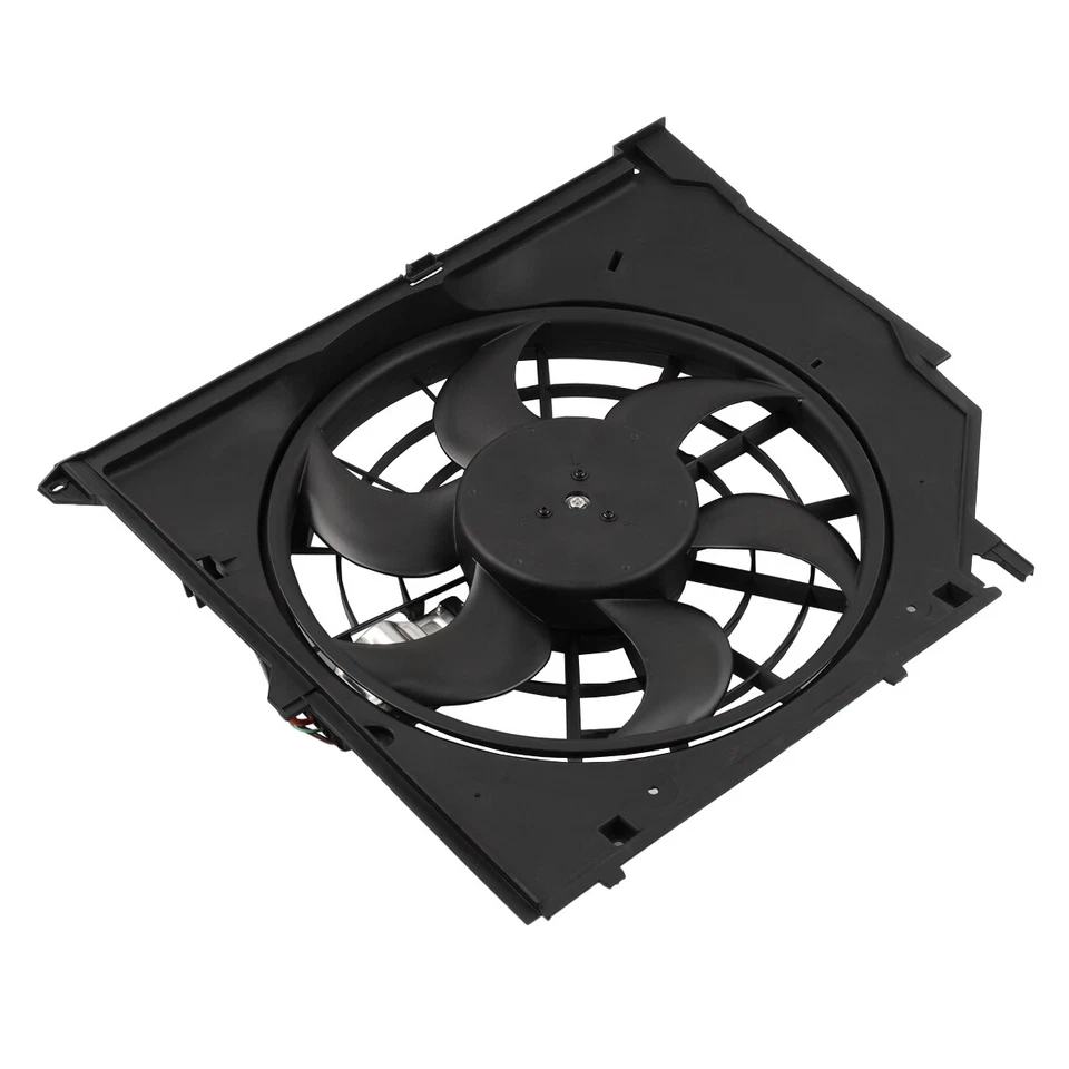 Radiator Cooling Fan Assembly for 2001-2005 BMW 325i 325Ci 330Ci 2000 328i 328Ci Foto 3 de 4