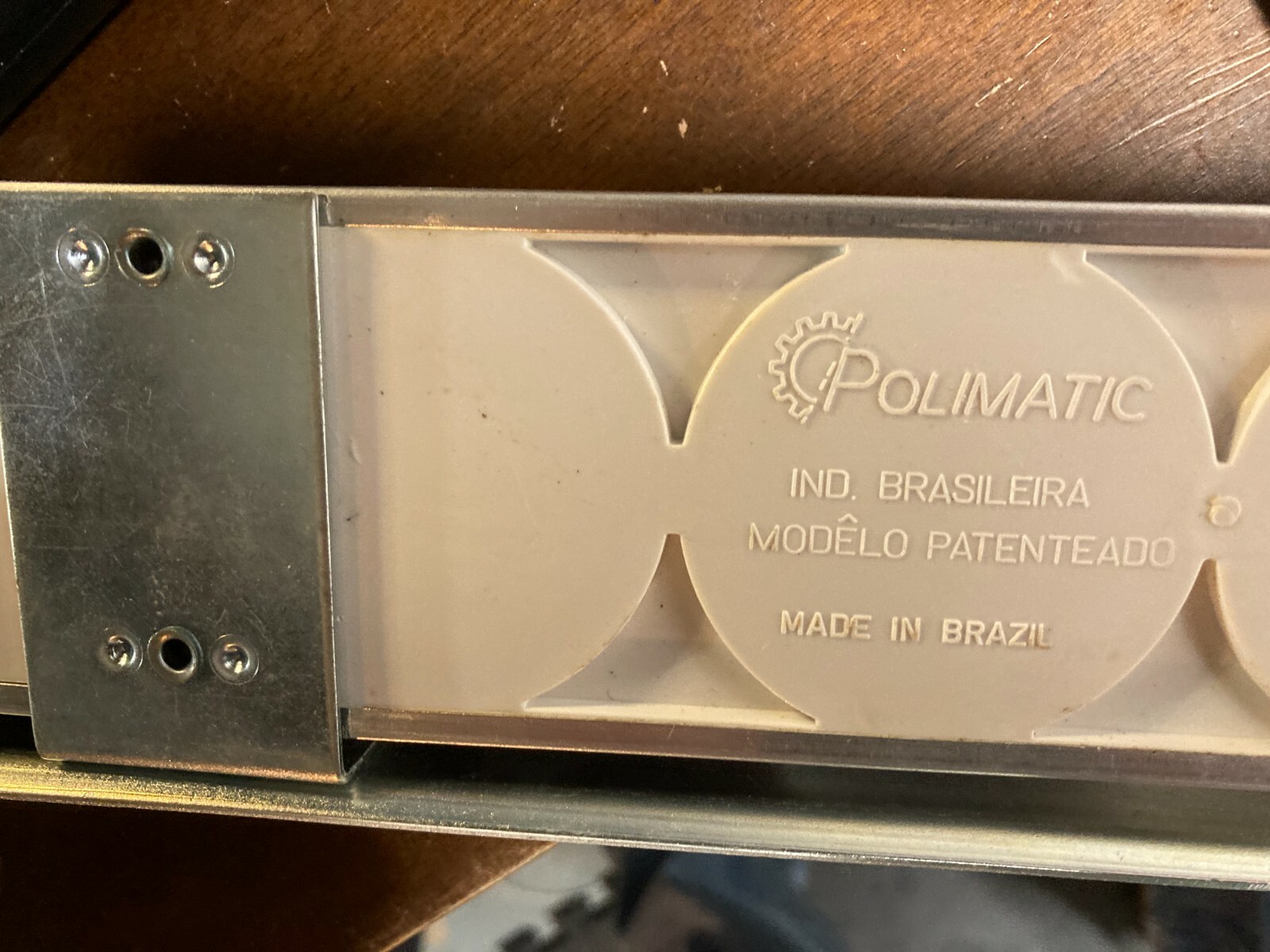 Vintage Polimatic Triangle Reflector Brazil Ferrari Lamborghini Maserati