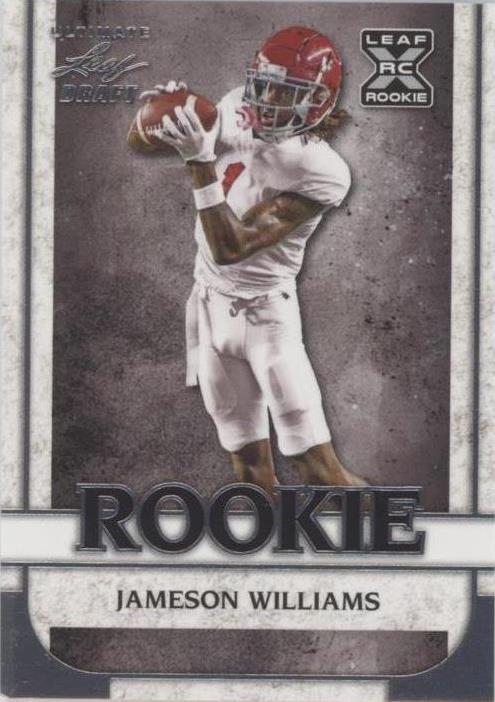 2022 Leaf Ultimate Draft Rookies Jameson Williams #13 - 1 of 2