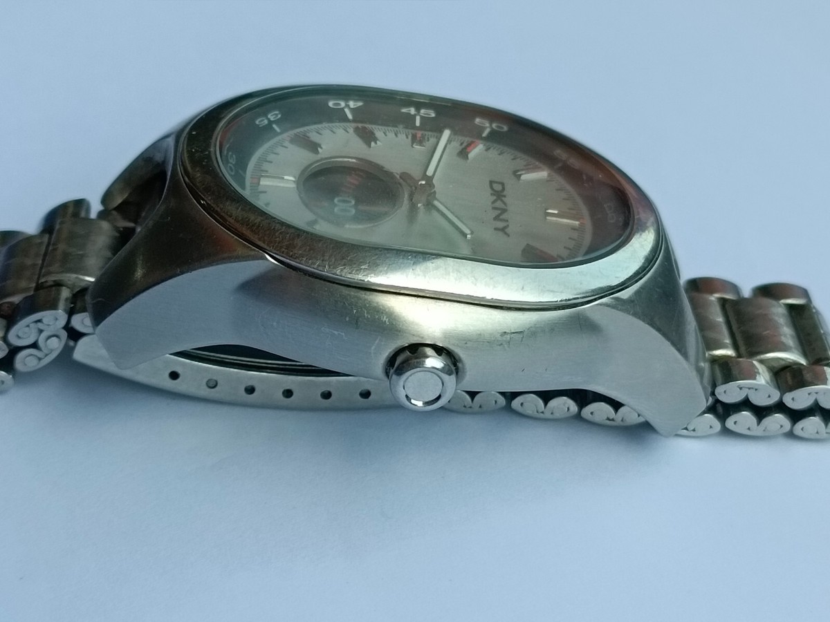 DKNY Mans Quartz Watch (ny5048) 42x38mm Case/rubber Strap
