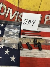 VINTAGE 1/8 SCALE SHOCK SHAFTS & BALL ENDS: 4pc.  New