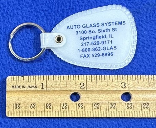 Advertising Key Ring Auto Glass Systems, Springfield, Ill. / Promotional Premium - Picture 3 of 3