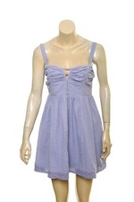 Urban Outfitters Mini Dress S 6 Women's Casual Ruched Sleeveless Boho NEW 37847