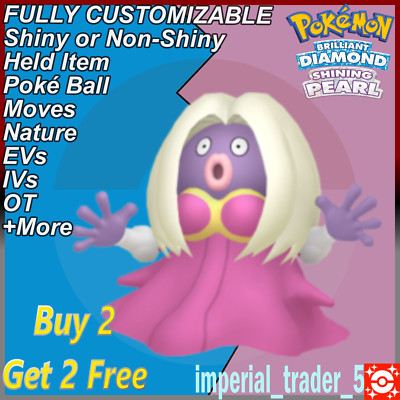 Pokemon Brilliant Diamond & Shining Pearl   Shiny Jynx   6IV Customizable