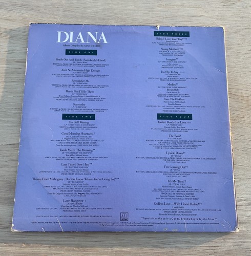 VINTAGE 1977 DIANA ROSS Anthology Motown 6049ML2 Matousek Pressing 2 LPs VG+ - Picture 2 of 7