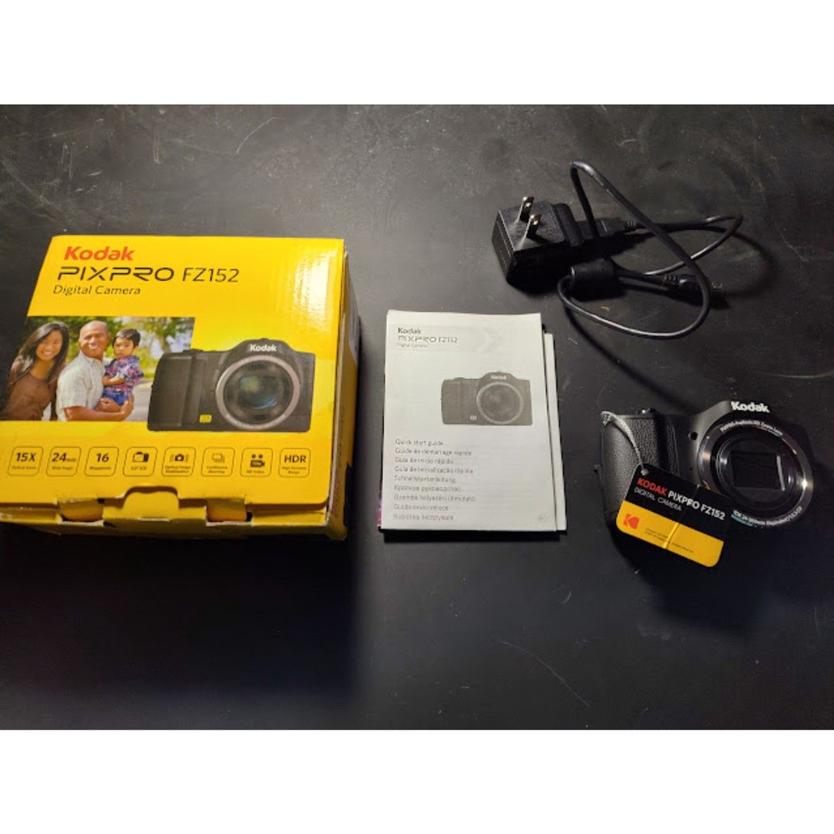 【美品】Kodak PIXPRO FZ152 コンパクトデジタルカメラ Amazon.com : Kodak PIXPRO Friendly Zoom FZ152-RD 16MP