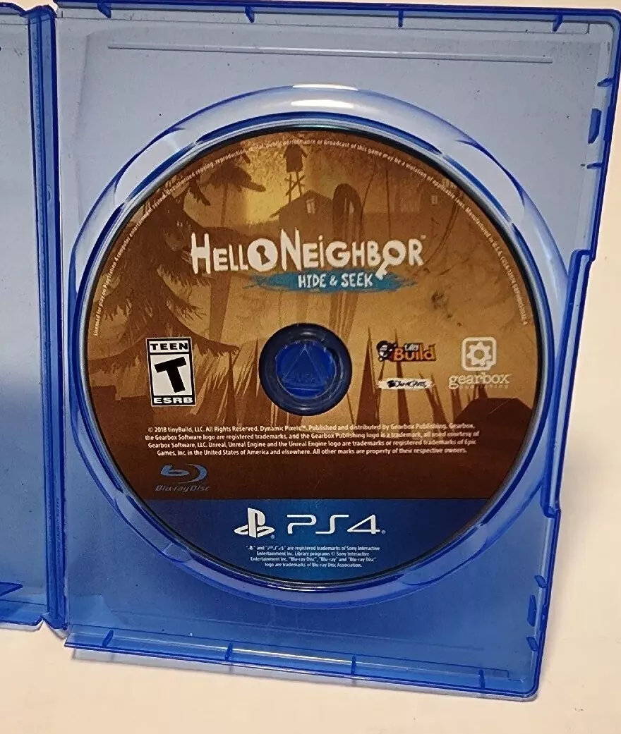 Hello Neighbor: Hide | 4 & eBay Only Seek PlayStation Sony Disc 