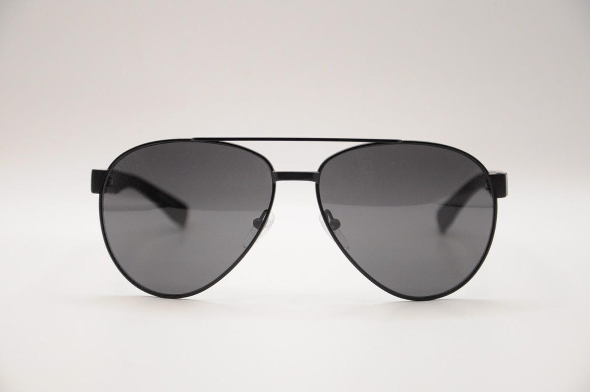 LACOSTE L185S 001 AVIATOR SUNGLASSES BLACK 60-14-140 NEW | eBay display picture 1