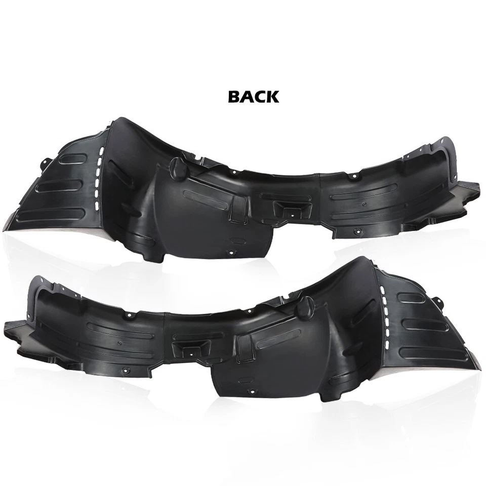 Fender Liner Front Splash Shield Set Fit For 10-12 Hyundai Genesis Coupe Foto 3 de 4