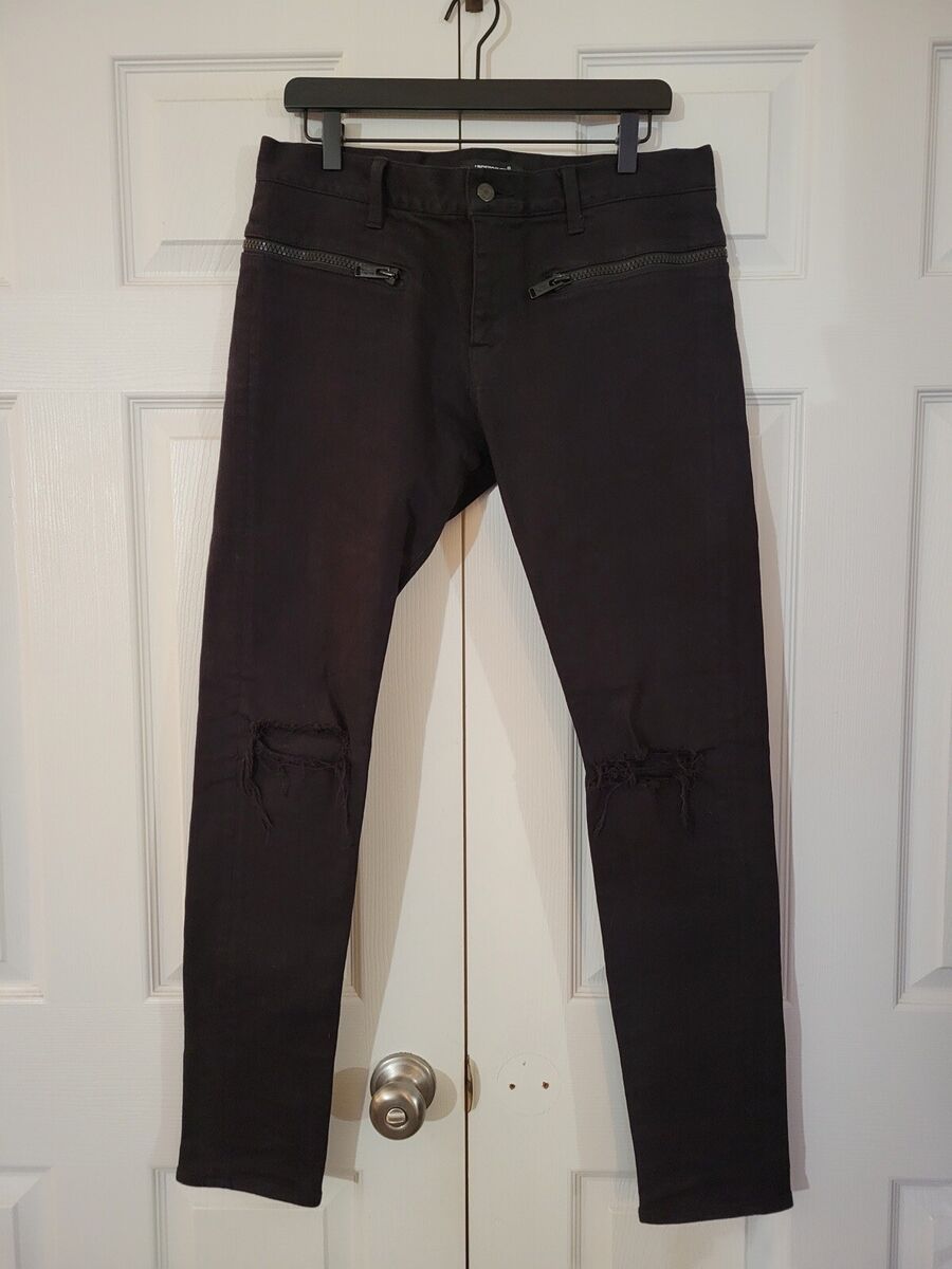 Undercover Jun Takahashi Ripped Skinny Jeans Size 4 UCU4501 Undercover Jun Takahashi Ripped Skinny Jeans Size 4 UCU4501
