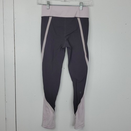 Athleta Leggings Youth XL Girl Elevate High Rise Powervita Purple Mid Rise - Picture 2 of 11