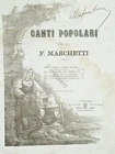 Sheet music - Popular songs by F. Marchetti - If you didn't want me to get in touch