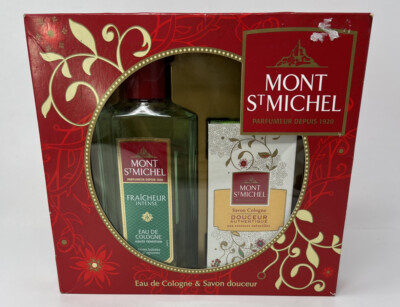 Mont St Michel Parfum Eau de Cologne Fraicheur Intense & Savon Douceur Set