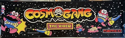 Cosmo Gang (Cosmogang) Arcade Marquee 26'' x 8''