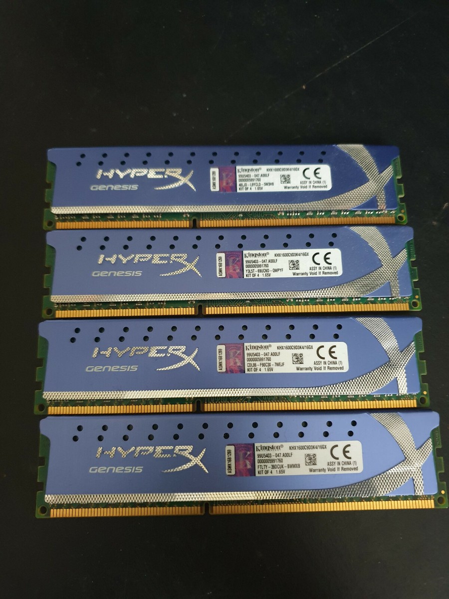 Kingston KHX1600C9D3K4/16GX (16 GB, PC3-12800 (DDR3-1600), DDR3 SDRAM, 1600  MHz,