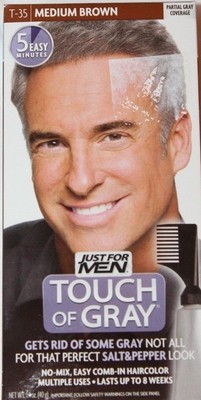 Just For Men Touch Of Gray Comb In Men S Hair Color T 35 Medium