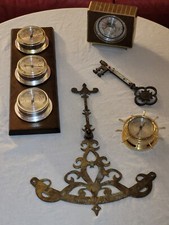 Vtg. Weather Wall Station Bundle-Barometer, T...