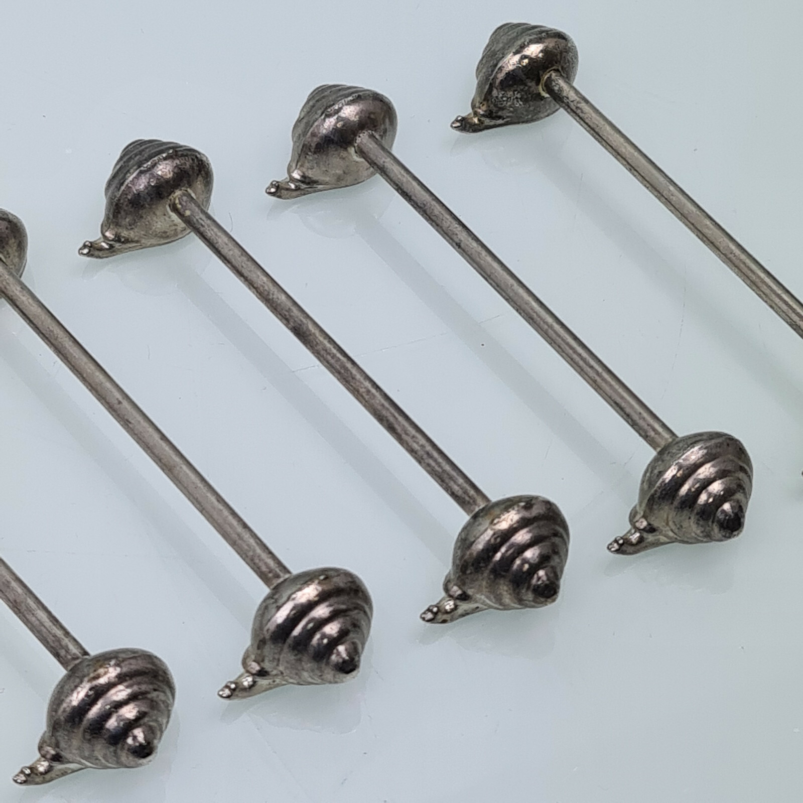 Details zu 6x Messerbänke mit Plastischen Schnecken (210927) Lager super Sonderpreis