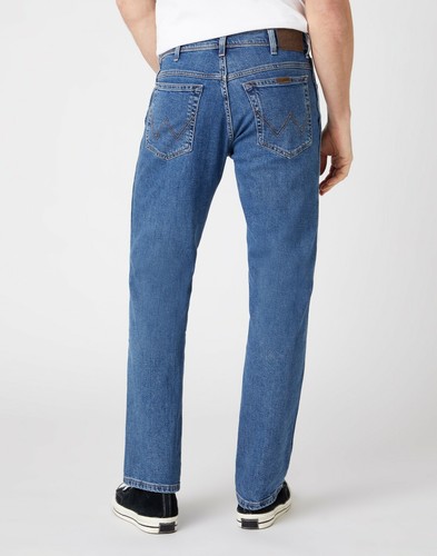 Wrangler Regular Fit Jeans Stretch Herrenjeans Jeanshose Durable inkl. Gürtel - Bild 77 von 80