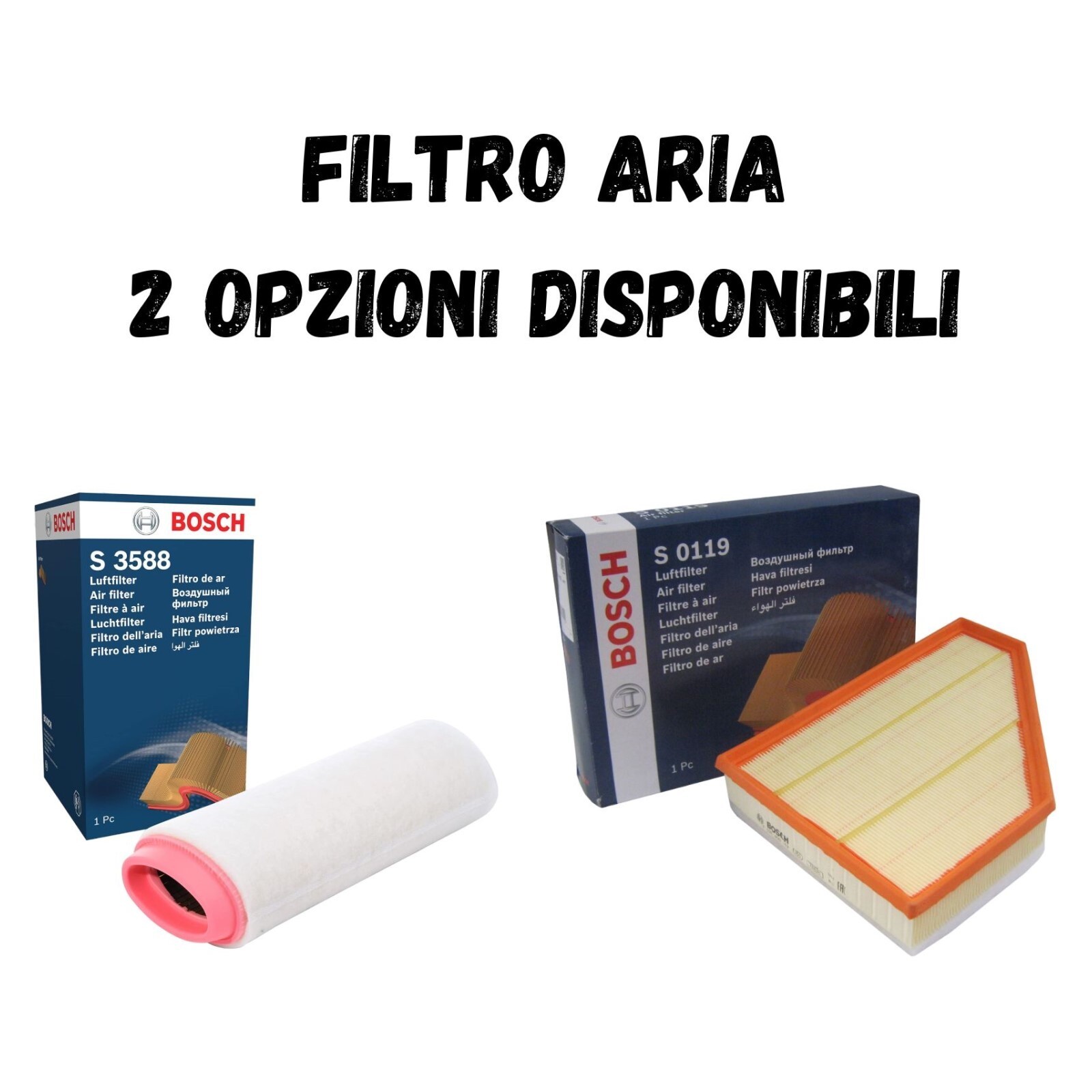 Kit Tagliando 4 Filtri Bosch BMW 120D E81 E87 120 130 Kw - Miniatura 2