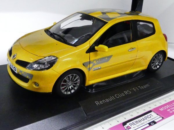 ノレブ 1/18 ルノー クリオ RS F1 TEAM 2007 (イエロー) ノレブ 1/18 ルノー クリオ RS F1 TEAM 2007 (イエロー)