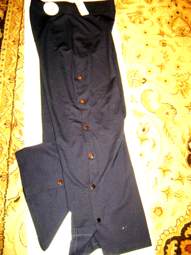 NWT "PATRIZIA LUCA Milano" WOMEN'S FASHION PANTS Black M sz