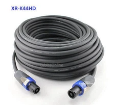 Kirlin 100ft SpeakOn 2/14AWG Pro Audio Speaker Cable w/ NEUTRIK NL4FX Connectors