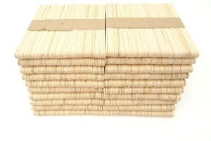 1000 Natural Wooden Lollipop Stick