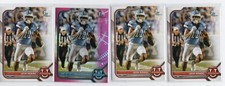 JOSH DOWNS 2021-22 Bowman U 1st Pink Holo Base Rookie (4) LOT INDIANAPOLIS COLTS