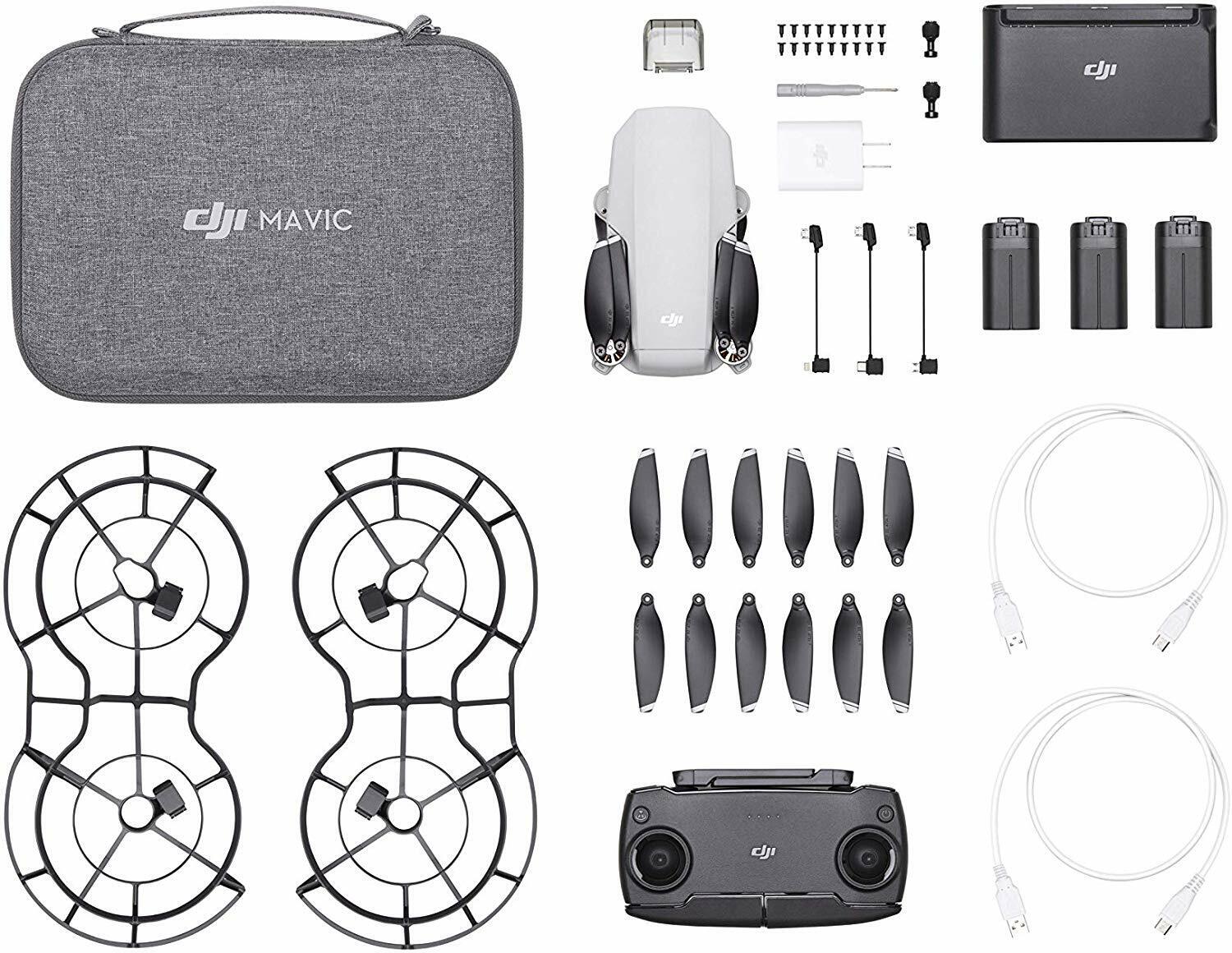 DJI Mavic Mini Fly More combo - Drone with 2.7K Camera  Pro Combo Bundle