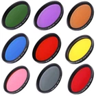 49 52 55 58 62 67 72 7782 mm DSLR Camera Lens Full Color Filter for Canon Nikon